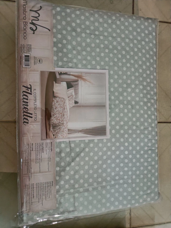 Lenzuola Matrimoniali Flanella Policotone Mastrobianco - Immagine 4 di 4