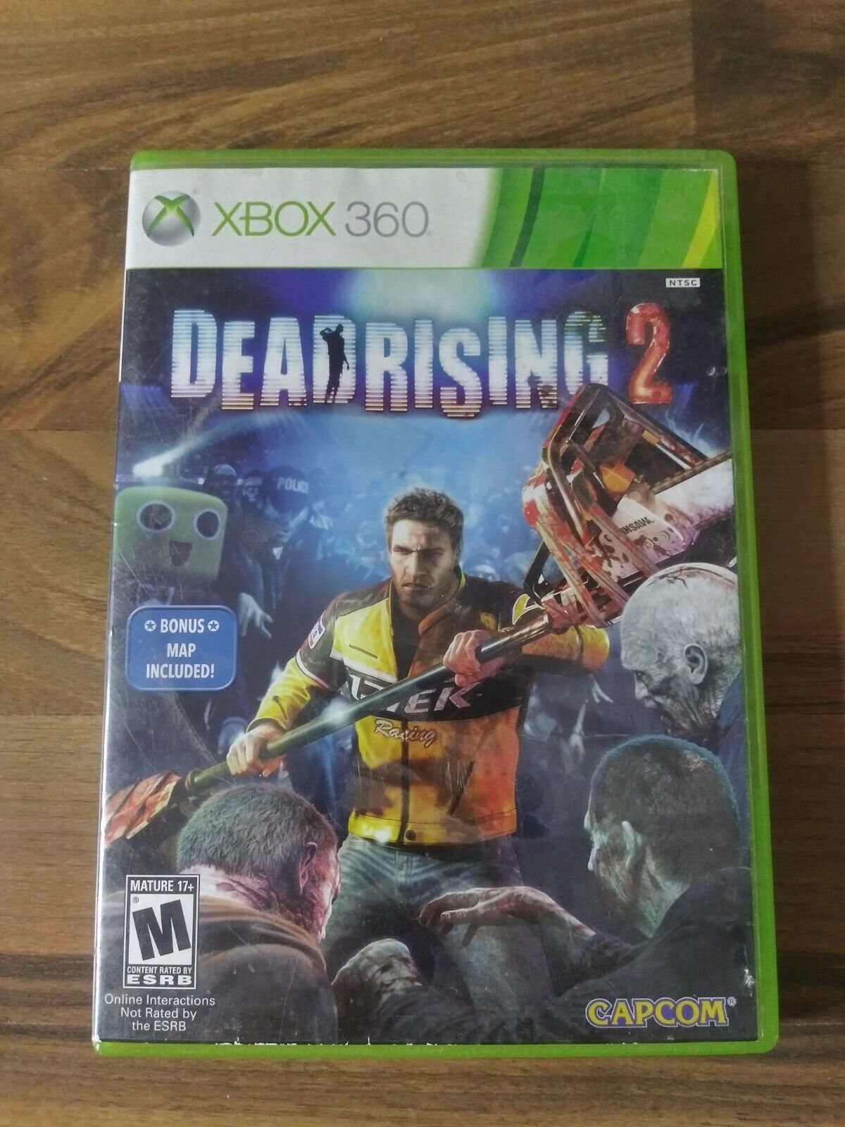 Dead Rising 2006 Xbox 360 LIVE Video Game Case Manual – Touched By