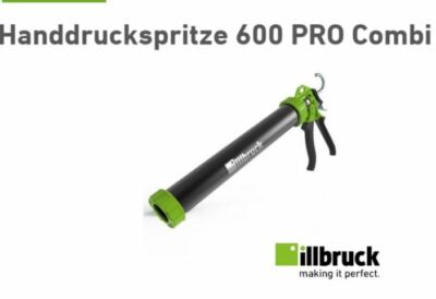 Dichtstoffpistole  illbruck AA956 Handdruckspritze 600 Pro Combi