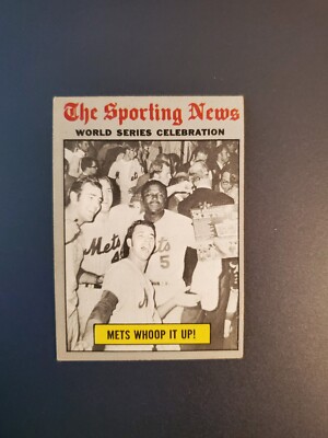 1970 Topps Mets Whoop It Up #310 New York Mets Baseball Card