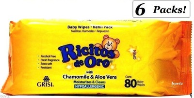 ricitos de oro wipes