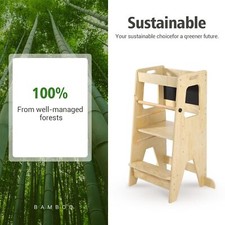 3in1 Kitchen Toddler Helper Standing Tower 15...