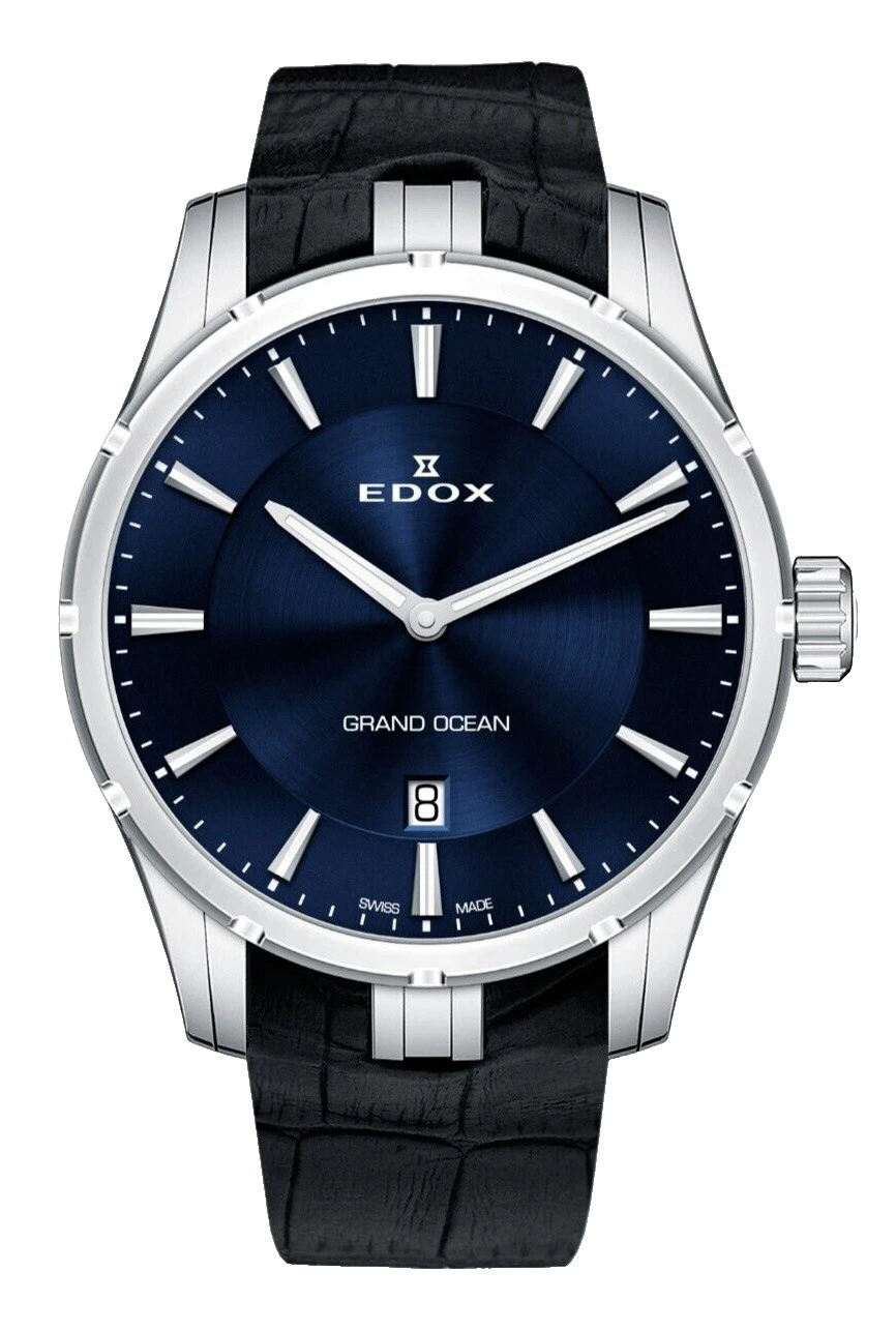 Banda de cuero Edox Relojes de pulsera