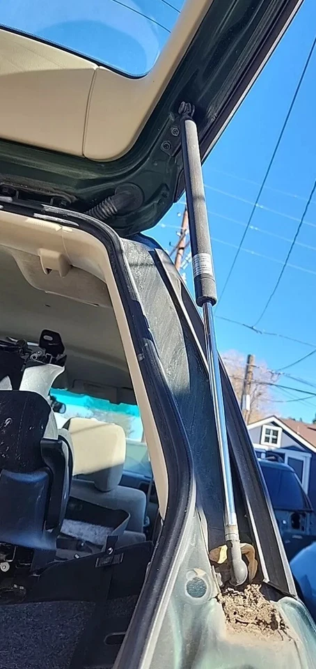 2000-2004 Subaru Legacy Outback Wagon conjunto de amortecedores de porta elevatória escotilha traseira fabricante de equipamento original - Imagem 3 de 4