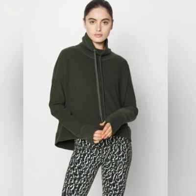 NWT $138 Sweaty Betty Sweatshirt Mountain Green Harmonise