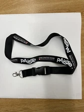 PAISTE Cymbal lanyard BLACK. Mint (brand New)