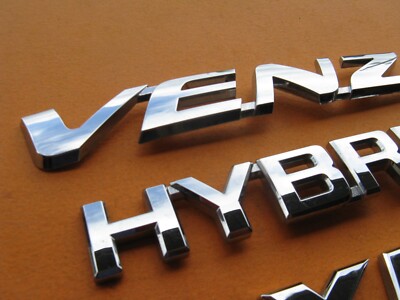 20 21 22 23 TOYOTA VENZA HYBRID XLE REAR EMBLEM LOGO BADGE SYMBOL