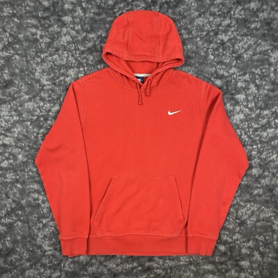 nike red hoodie vintage