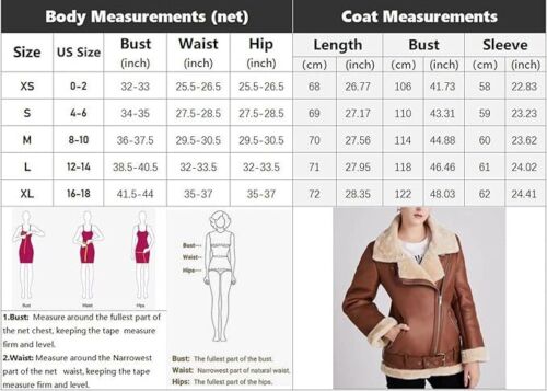 Women Faux Leather Jacket Fur Lined Winter Coat Warm Zip Up Notched Collar Moto - Picture 15 of 50