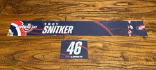 Troy Snitker 2024 Astros Game Used Opening Day Locker Name Plate & #46 MLB Auth