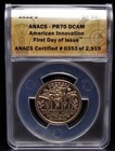 2019-S Georgia $1 American Innovation First Day of Issue ANACS PR70 DCAM — photo 2