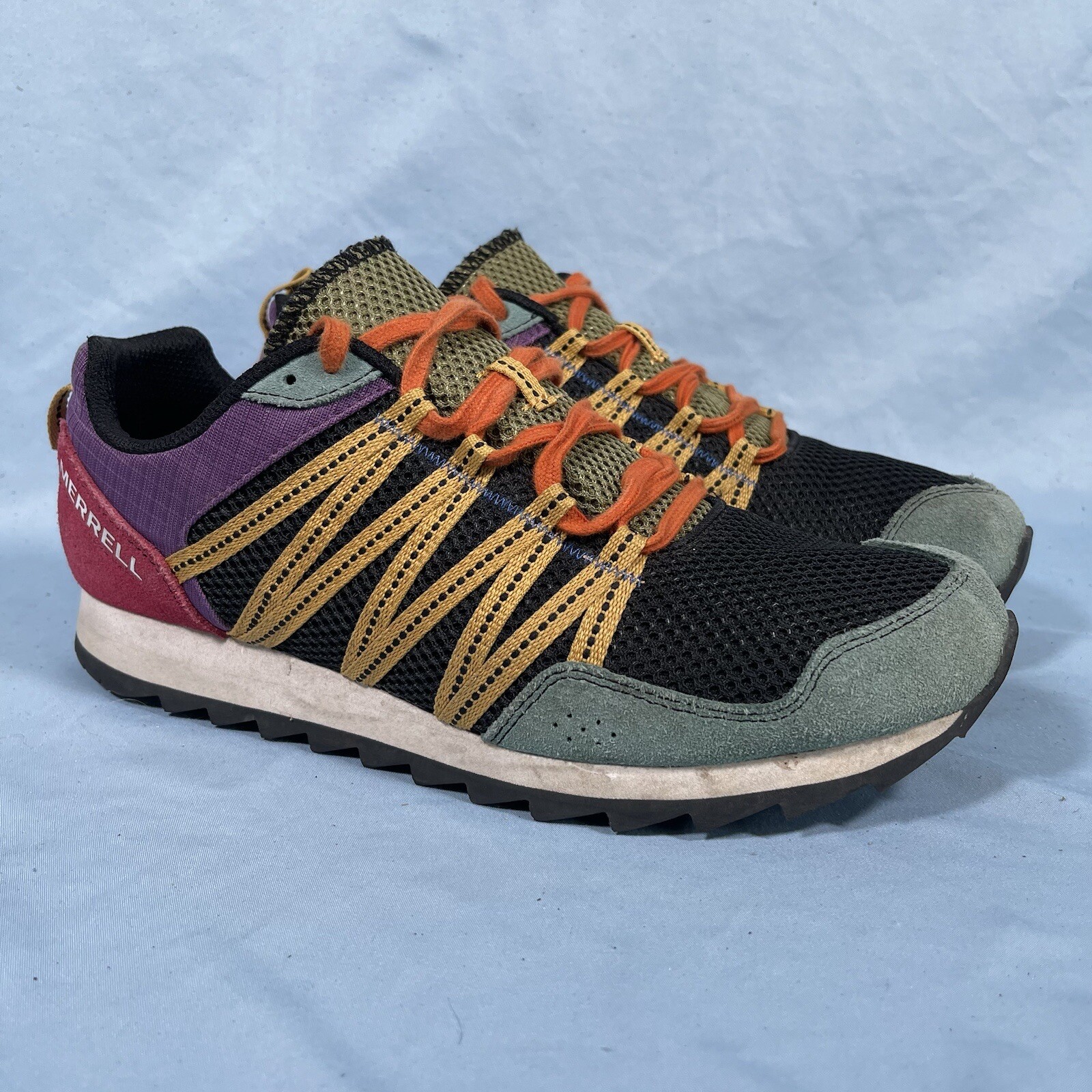 MERRELL MENS ALPINE SPORT SNEAKERS SIZE 10 MULTICOLOR