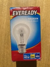10 X 30W=40W BC B22 GLS HALOGEN LIGHT BULBS