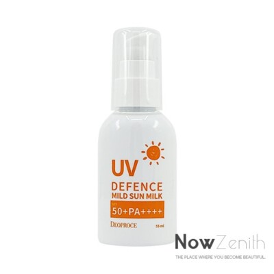 [DEOPROCE] UV Defence Mild Sun Milk 55ml (SPF50+ PA++++)