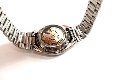 Vintage SEIKO 5 Mens Day Date Automatic Watch 21J 7S26-0369