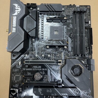 ASUS AM4 TUF Gaming X570-Plus Wi-Fi AM4 Zen 3 Ryzen 5000 3rd Gen Ryzen ATX MB