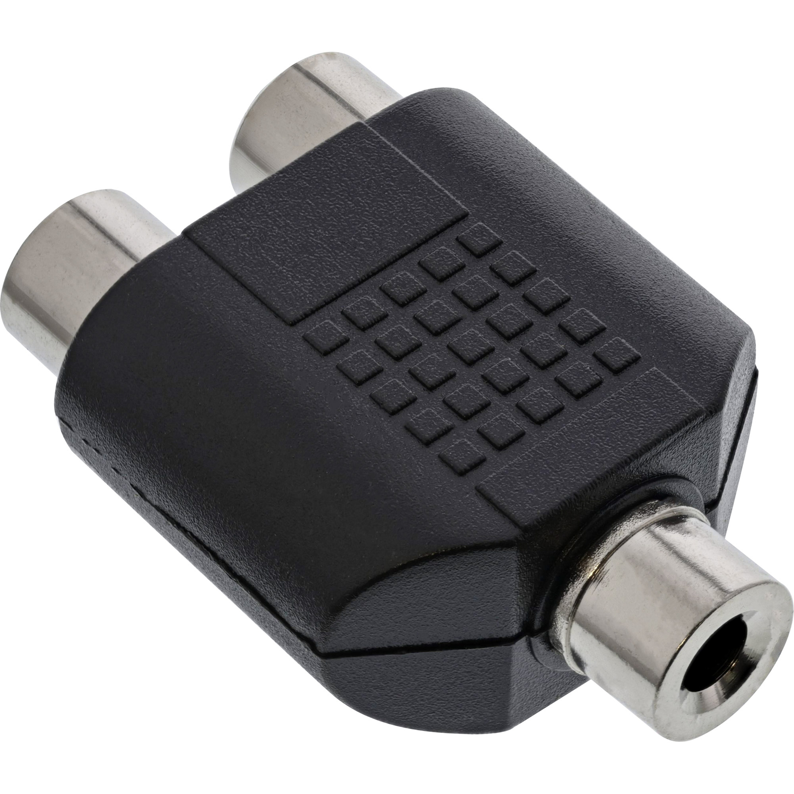 Thumbnail - 1 X Audio Kupplung Adapter 3,5mm Klinke Buchse Mono An 2x Cinch Buchse