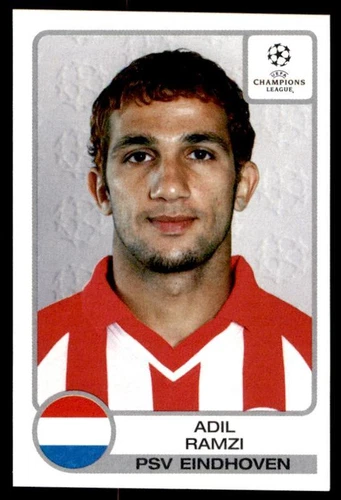 Panini Champions League 2001-2002 Adil Ramzi PSV Eindhoven No. 109