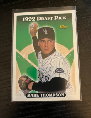 Mark Thompson Racing1993 1993 Topps - #419 Mark Thompson (RC) | eBay