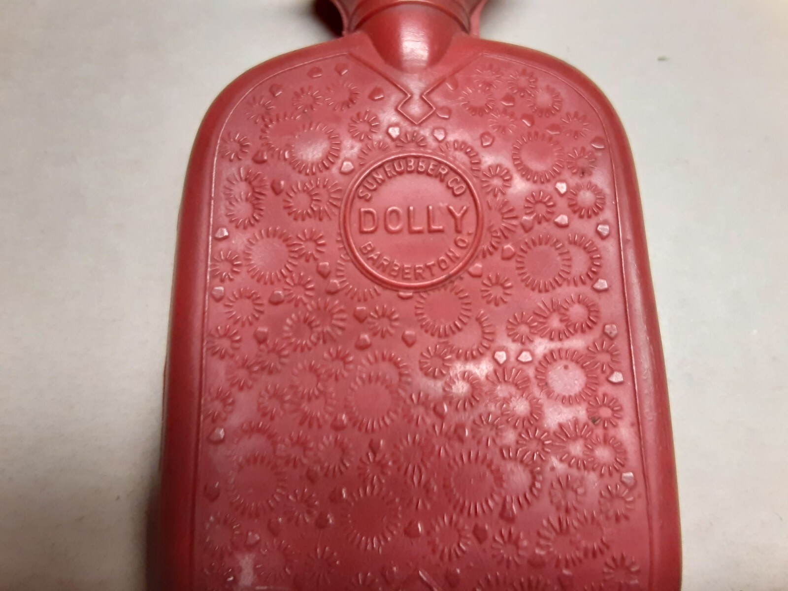 Vintage Dolly doll hot water bottle eBay