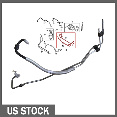#ad #ad New Power Steering Pressure Hose Fits For Land Rover LR2 3.2L 2008 2012 LR029184 $60.99
