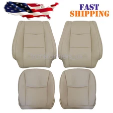 For Lexus GX470 2003-2009 Driver Passenger Bottom Top Seat Cover Light Tan