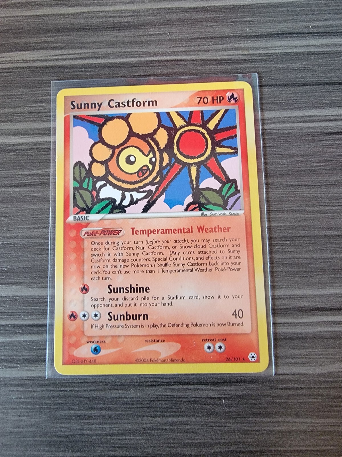 Sunny Castform 26/101 Hidden Legends - Pokemon - NM