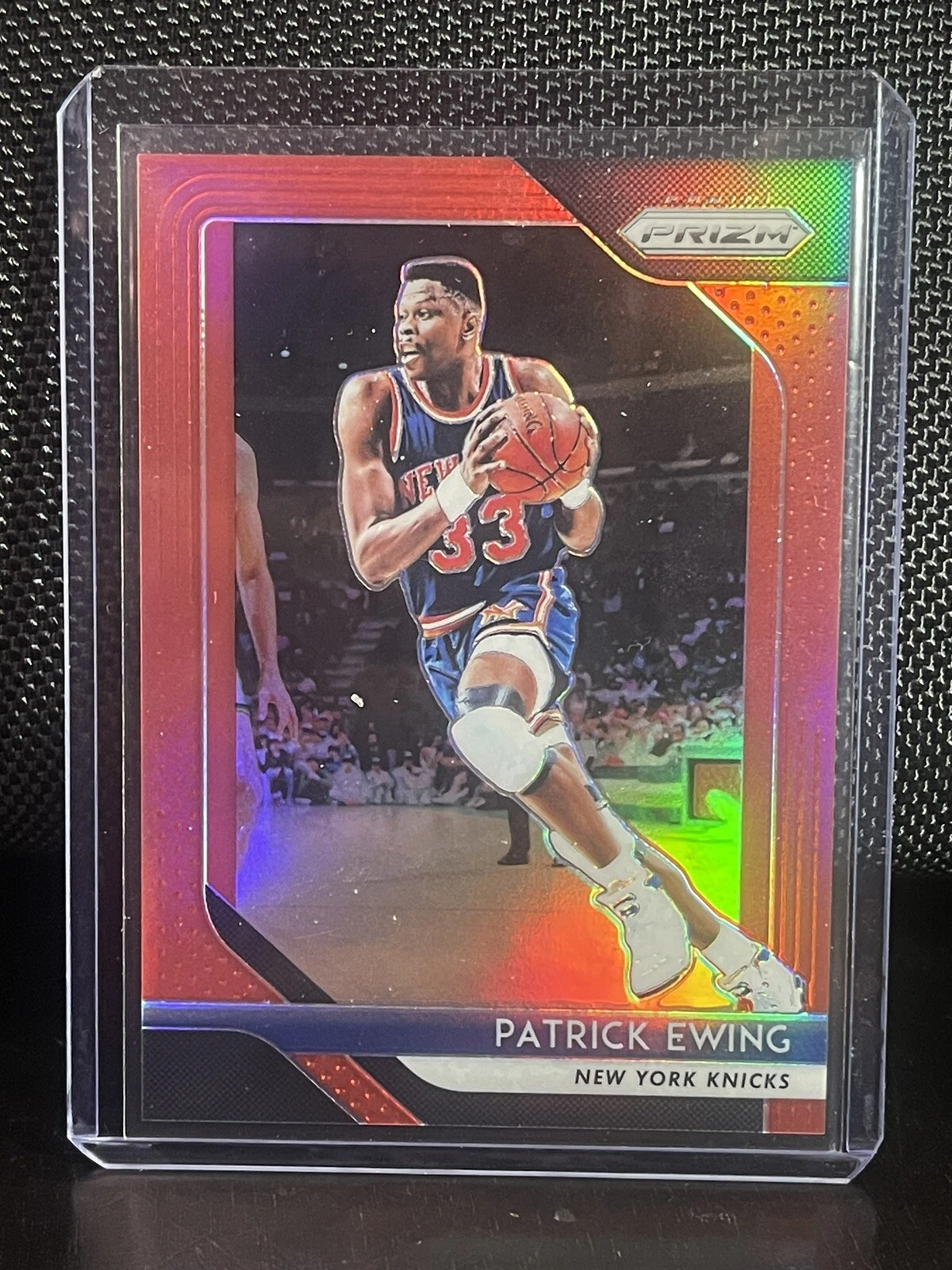 2018-19 Panini Prizm - Red Prizm #105 Patrick Ewing /299 Knicks Free Shipping