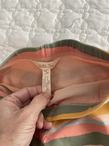 Matilda Jane all striped out pants size 8 defects - Picture 5 of 8