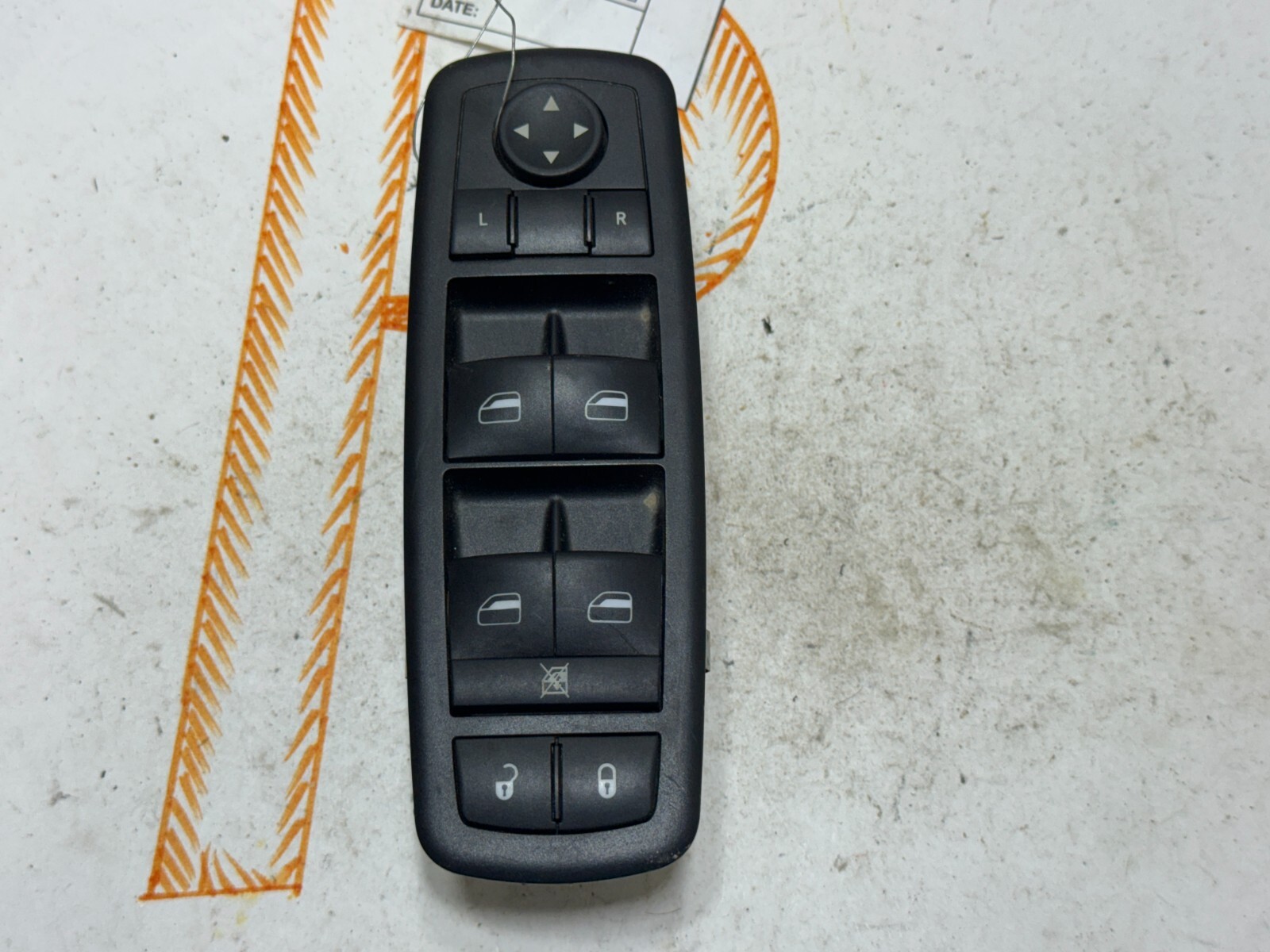 2013-2016 DODGE DART LH FRONT LEFT MASTER POWER WINDOW MIRROR CONTROL SWITCH OEM