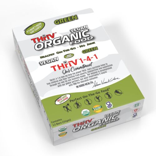 THriV Organic Food Bars (pack of 12, 35g bars) - Picture 8 of 9