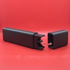 Modern Straight Razor Coffin Box. Travel/Storage Case For LARGE Sized Razors. 