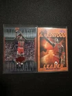 Michael Jordan Scottie Pippen Chicago Bulls Card Lot 8 Topps Finest Refractor