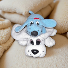 Vintage 1995 Gloob Pound Puppies Small And Mini Plush Stuffed Animal