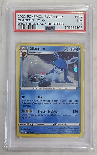 Glaceon graded PSA 7 for sale on eBay