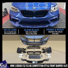 FOR BMW 2 SERIES F22 F23 FRONT BUMPER M2 COMPETITION STYLE BUMPER COMPLETE 14–21