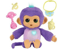 Care n Cuddles Fingerlings Interactive Baby Monkey Sunny 150 Sounds Reactions