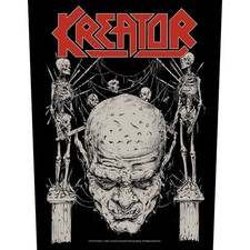 Kreator - Skull & Skeletons Backpatch Rückenaufnäher