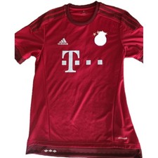 Bayern Adidas 2015/2016 Football Home Jersey 9 Lewandowski Size Medium