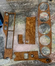 Nos Original Porsche 911 930 Wood Dash Pieces Set Of 5