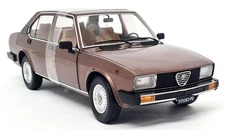 Mitica 1/18 Alfa Romeo Alfetta Berlina 2000 TD Turbo Diesel Brown Model Car