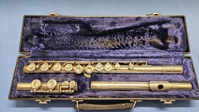 Emerson USA Querflöte Silberkopf Seriennummer D70439