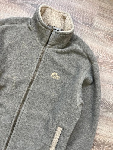 Vintage 00s Cream/Brown Lowe Alpine Polartec Fleece (M) - Picture 2 of 3