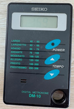 Seiko Digital Pocket Metronome DM-10 Working