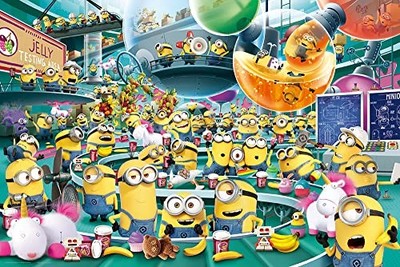 Yanoman [Hergestellt in Japan] 1000-teiliges Puzzle Minions: The Strange Jelly