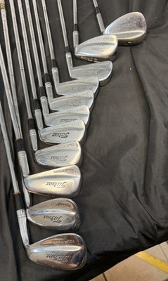Vintage Titleist Tour Model Irons 1,2,3,4,5,6,7,8,9 Pw Plus Sand Wedge RH