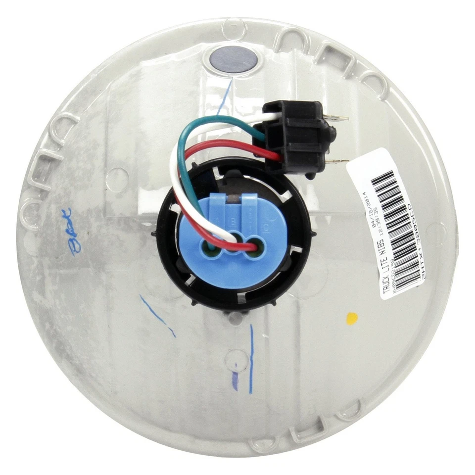 For Mack MR 1981-1997 Truck-Lite 7" Round Chrome Euro Headlight Foto 2 de 4