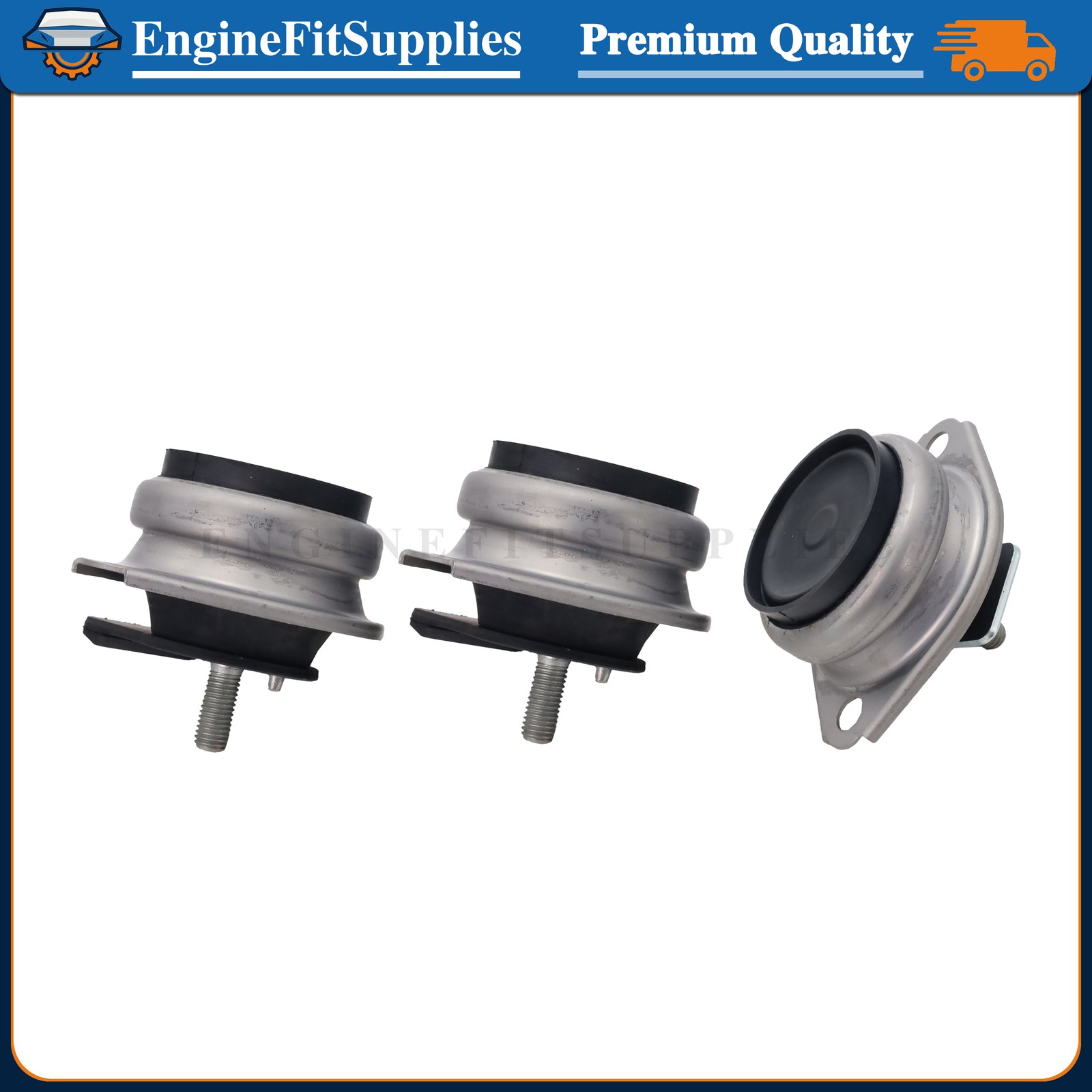 Maserati Quattroporte 2003-2012 Engine mounts Set of 3