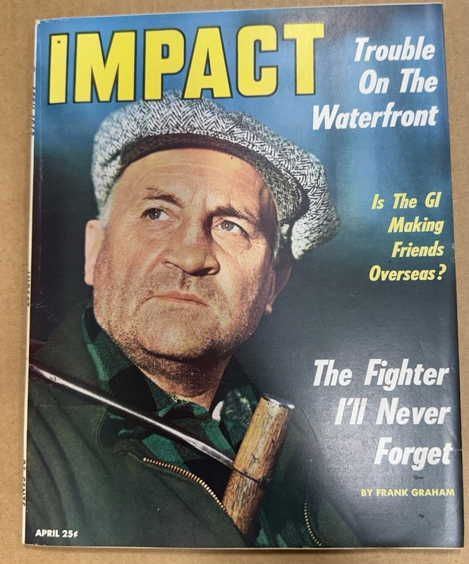MAG: IMPACT 1953 APR-HARDBOILED MEN'S ADVENTURE FN