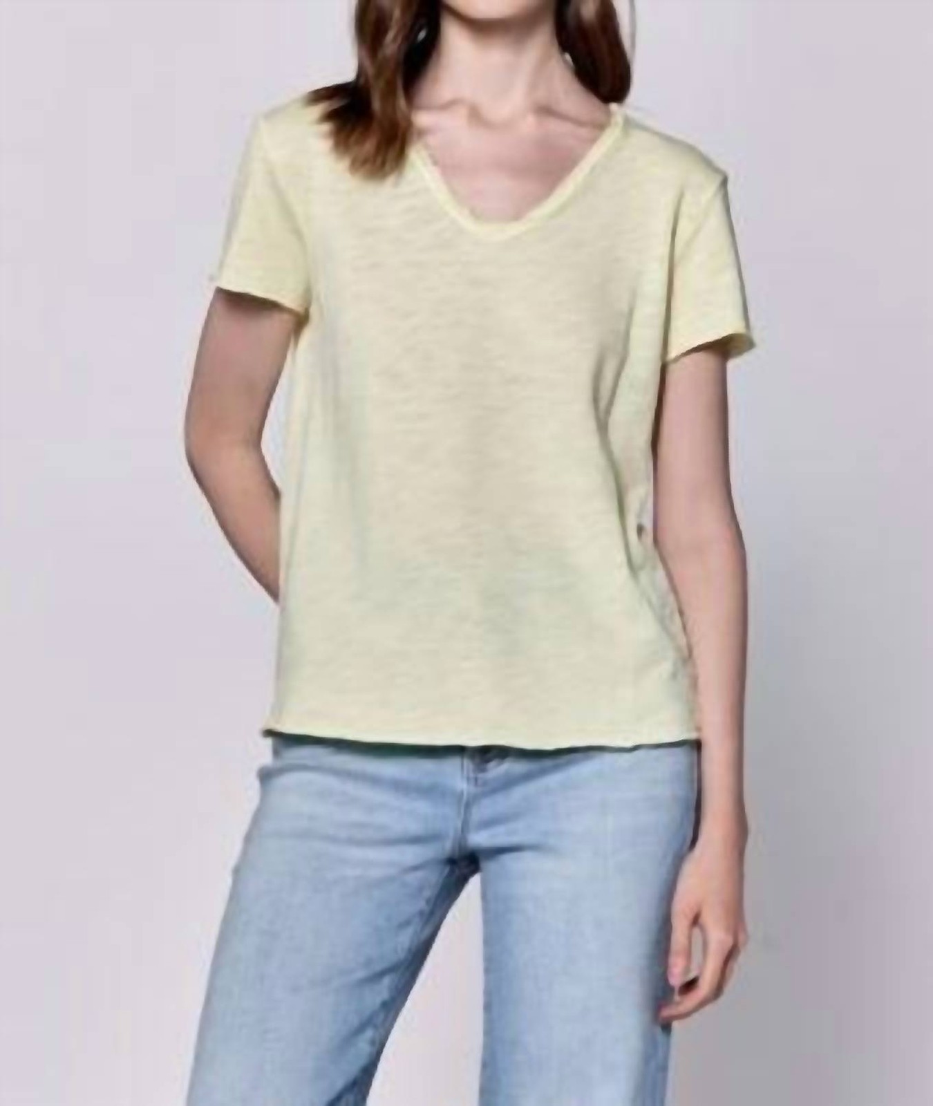 Dear John Denim Vanya V-Neck Tee Size L